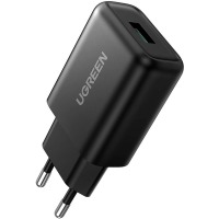 Мережевий зарядний пристрій Ugreen CD122 18W USB QC 3.0 Charger (Black)