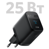 Мережевий зарядний пристрій Anker PowerPort 312 - 25W USB-C Black