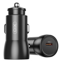 Автомобільний зарядний пристрій XO CC57 25W Metal Car Charger Type-C PD Black Автомобільний зарядний пристрій XO CC57 25W Metal Car Charger Type-C PD Black
