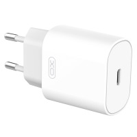 Мережевий зардний пристрій XO L91 - 25W PD Single port USB-C White