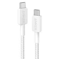 Кабель Anker 322 USB-C to USB-C - 0.9m Nylon White
