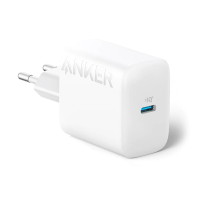 Мережевий зарядний пристрій Anker PowerPort - 20W USB-C + USB-C cable White Мережевий зарядний пристрій Anker PowerPort - 20W USB-C + USB-C cable White