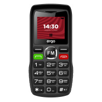 Мобільний телефон ERGO R182 Dual Sim Black