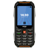 Мобільний телефон ERGO E283 Dual Sim Black orange Мобільний телефон ERGO E283 Dual Sim Black orange